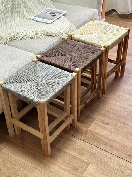 طقم سكملات قش قطعتين