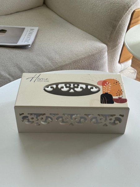 علبه محارم خشب