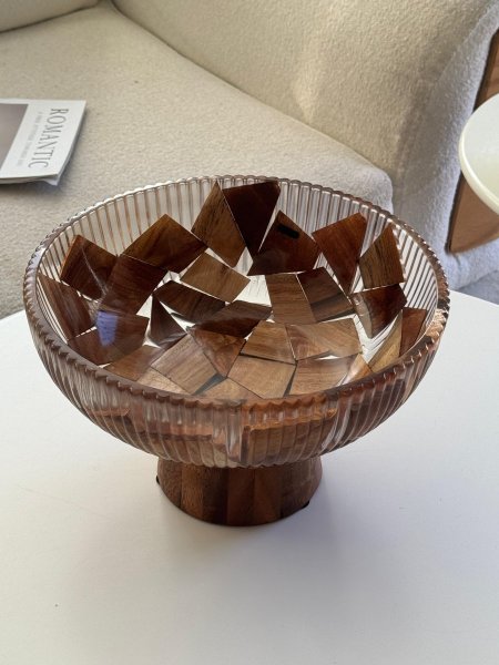 جاط فواكه اكرلك برجل محزز محجر