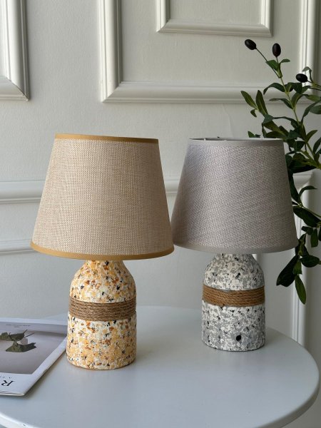 تيبل لامب حجر سلك وكبسه