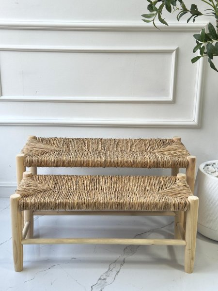 طقم سكملات قش قطعتين <br> <span class='text-color-warm'>نفذت الكمية (Sold Out)</span>