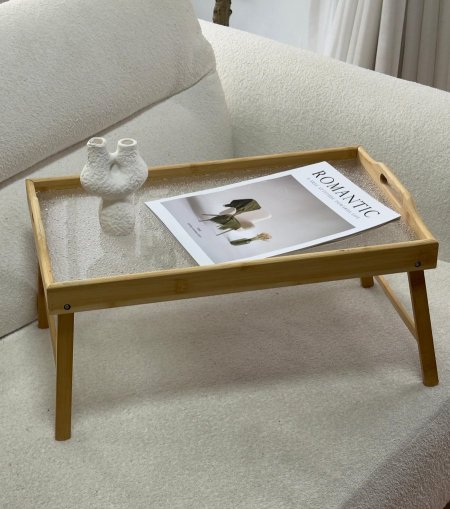 طاوله فطور اكرلك + باميو