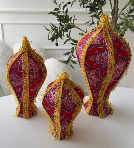 طقم فانوس 3 قطع مضيء