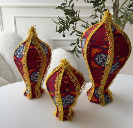 طقم فانوس 3 قطع مضيء