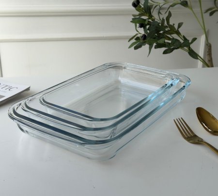 طقم بايركس 3 قطع مستطيل