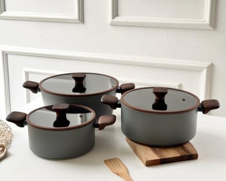 طنجره بريما جرانيت يد بامبو