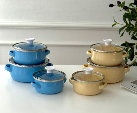 طقم طناجر توتيا 3 قطع