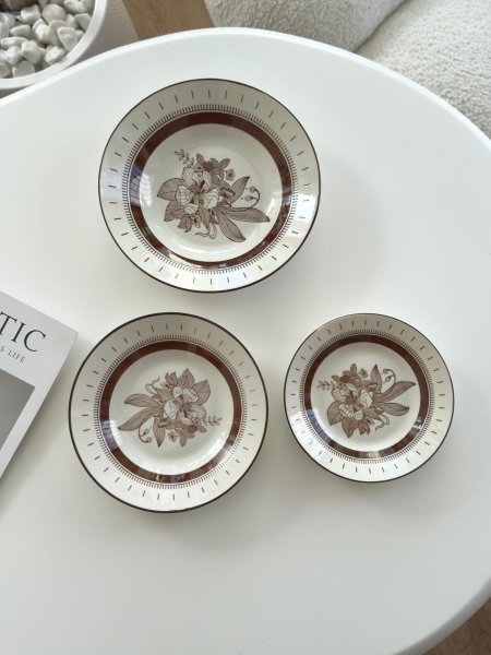 طقم صحون بورسلان 18 قطعه