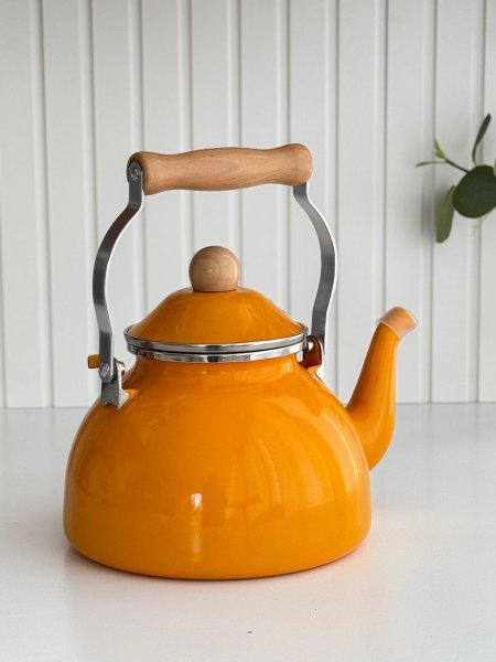 ابريق شاي يد بامبو 2.5لتر