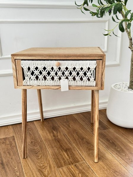 كومودين مع جرار (60*47سم) <br> <span class='text-color-warm'>نفذت الكمية (Sold Out)</span>