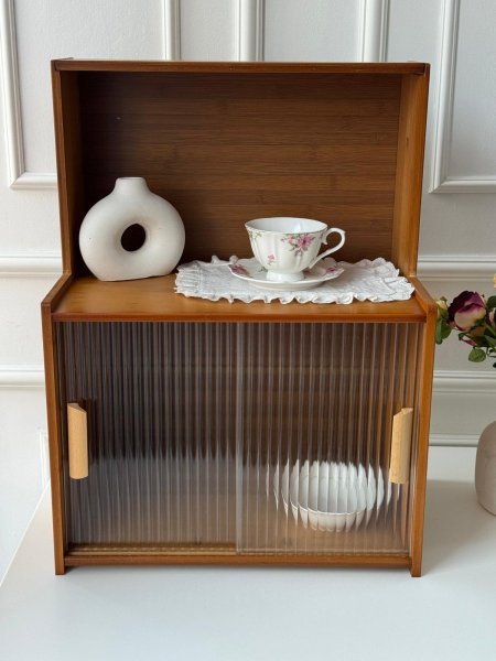 خزانه ديكور مطبخ (45*28*61)سم