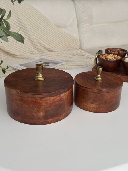 طقم مضايف قطعتين هندي (20*14+15*11سم) <br> <span class='text-color-warm'>نفذت الكمية (Sold Out)</span>