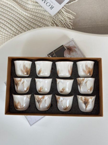 فناجين ساده بورسلان مورد مذهب / 12