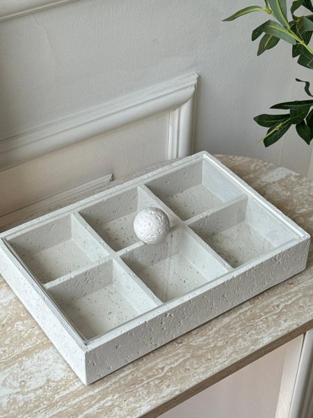 مضيفه حجر مستطيل (29.5*19.5سم)