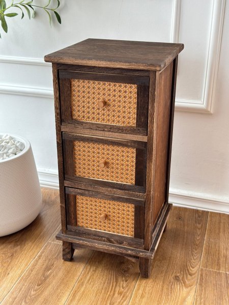 خزانه خشب 3 جوارير (30*64سم)