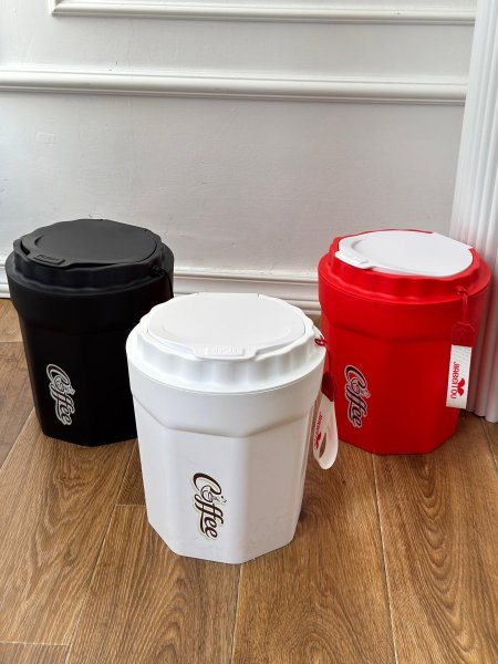 سله نفايات كبس شكل كاسه قهوه (28*23.5سم)