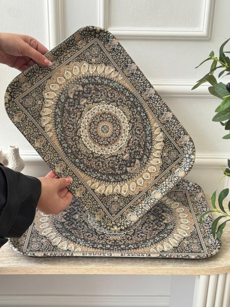 صينيه مغربي مستطيل