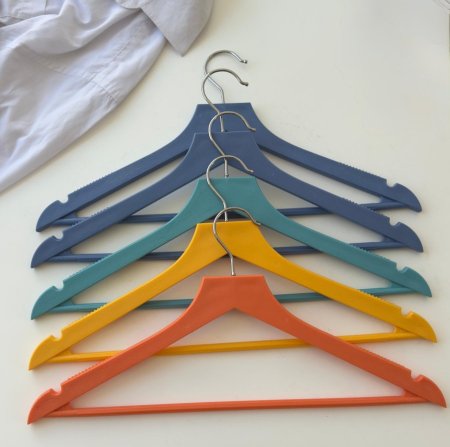 علاقه ملابس بلاستيك ثقيل / 5