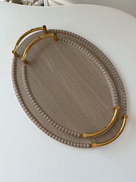 طقم صواني خشب (34*24 + 40*30 سم)