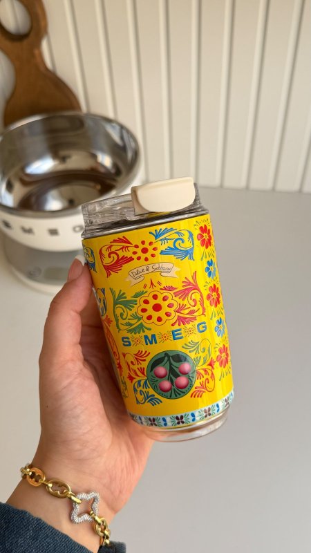 مج حراري ستيل من SMEG (240 مل)
