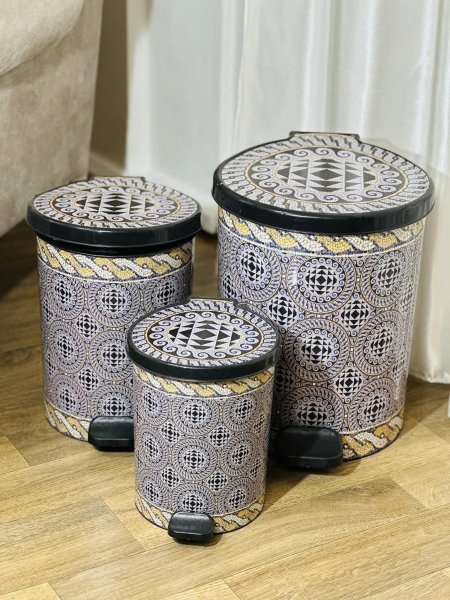 طقم سطل دعسه 3 قطع تركي