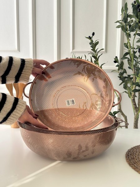 مصفاه ستانلس+2يد