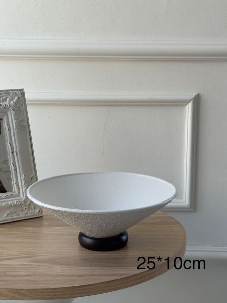 جاط فواكه بورسلان قاعده خشب