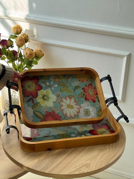 طقم صواني مستطيل بامبو/2 مورد <br> <span class='text-color-warm'>نفذت الكمية (Sold Out)</span>