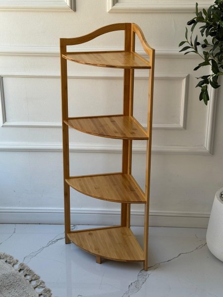 زاويه خشب بامبو