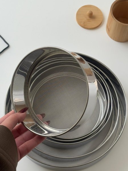 طقم منخل طحين 6 قطع