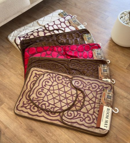 طقم دعسات حمام3قطع